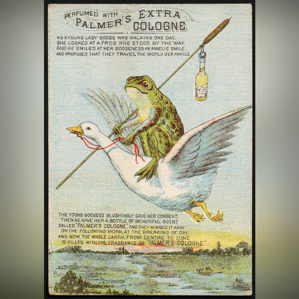 Palmer's Extra Cologne Vintage Print